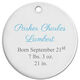 Baby Boy First Christmas Porcelain Ornaments Image 2 of 3